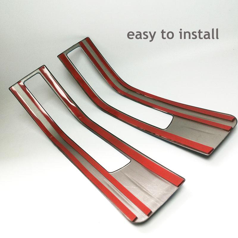 for HAVAL DARGO 2025 2024 Rearview Mirror Sticker Trim Deco Protector Stainless Steel Accessories