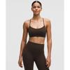 Flow Y BrA Nulu  Light Support  A C Cups wAlnut CrunCh