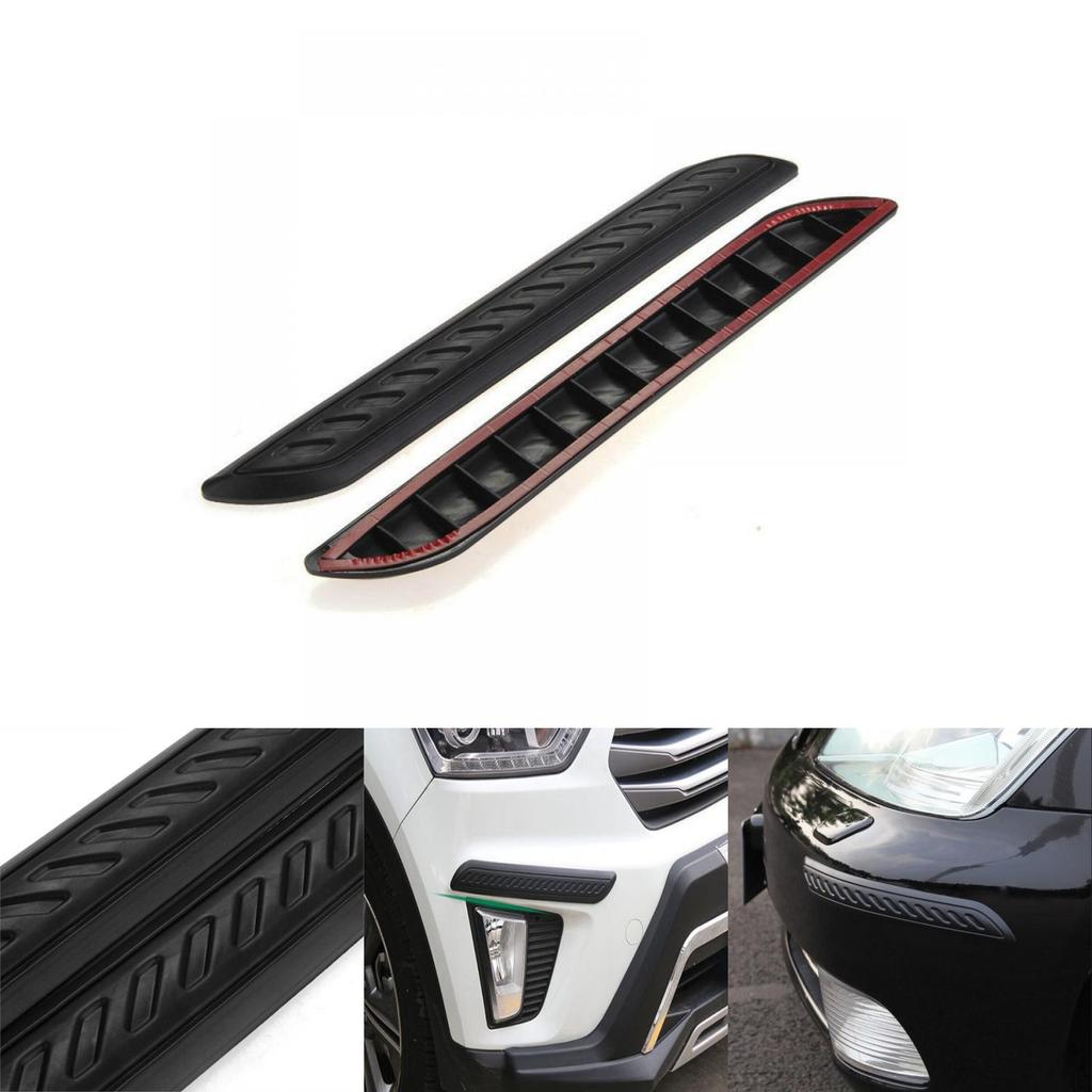 Timeless Design Car Bumper Corner Protector Accessories Door Guard Cover Lip Crash Bar Trim 2pc For Every Vehicle
