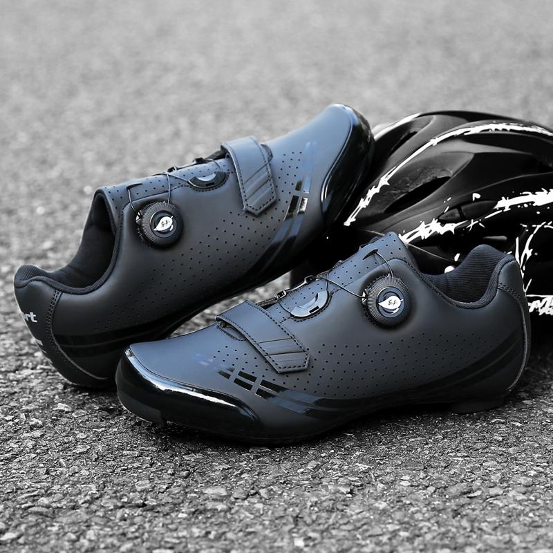 Cyklistické tenisky Mtb s botami Muži Karbon Sportovní Speed ​​Bike Boty Ženy Mountain Racing Flat SPD Silniční cyklistická obuv