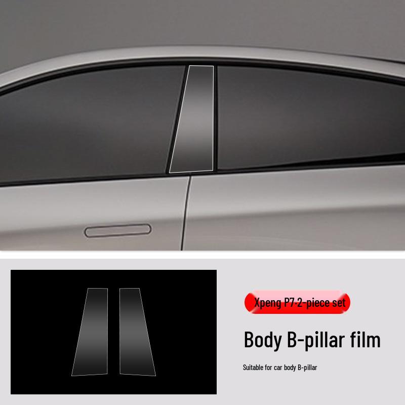 Xpeng P7 Door Triangle TPU Anti-Scratch Paint Protection Film