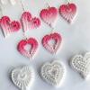 Valentine's Day Series Heart Polymer Earring Clay Mold Heart Confessions Earring Jewelry Pendant Cutting Die DIY Embossing Tools