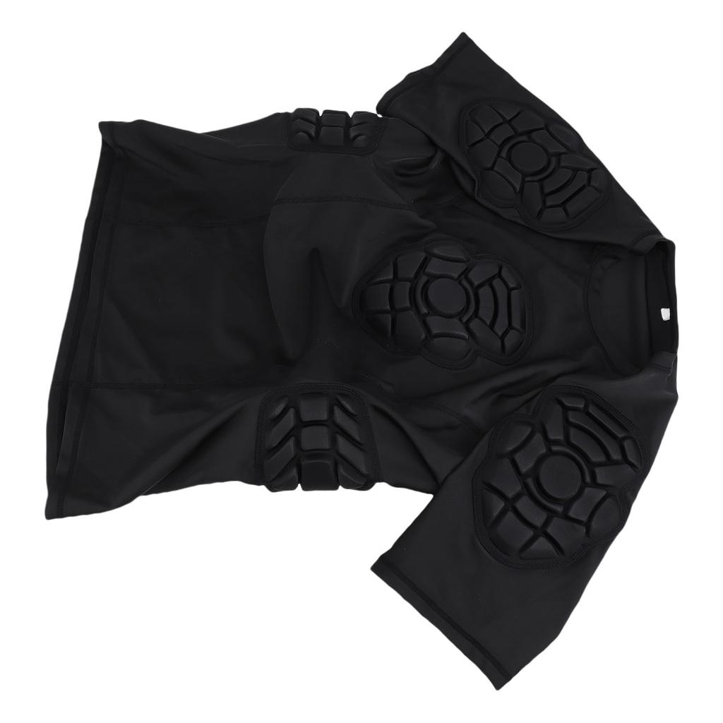 Goalkeeper Shirt for Men Women EVA Soccer Padded Compression Shirt Football Protective Gear Rib Prot