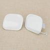 521270E926 Front Left&Right Bumper Tow Hook Eye Cover Cap 521200E927 Fit For Toyota Highlander 2015 2016 2017 White Plastic