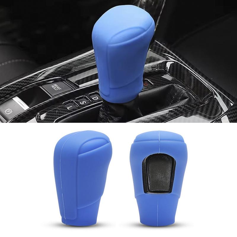 1PCS Car Anti Slip Silicone Gear Lever Cover,Handbrake Button Accessories,Handle Cover Decoration,For Mazda3 Axela CX4 CX5 CX8