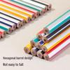 Deli HB Pencils with Eraser, 10-Pack