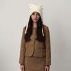Personalized Hairy Cute Warm Winter Ear Cap Stylish Simple Student Cat Ears Knitted Cold Hat Female