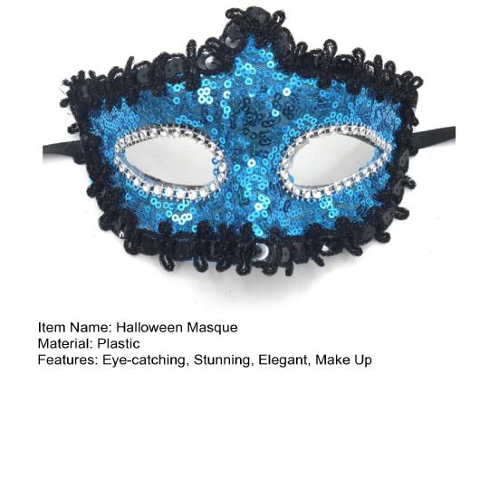 Lace Handheld Masquerade Masque with Stick Butterfly Sequin Half Face Eye Cushion for Women Carnival Venetian Prom Halloween Cosplay Parties