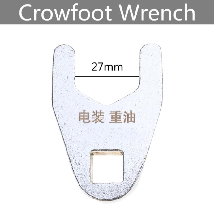 27 mm Wrench Tool Applicable to a Variety of Fuel Injectors for DIY Homeowner