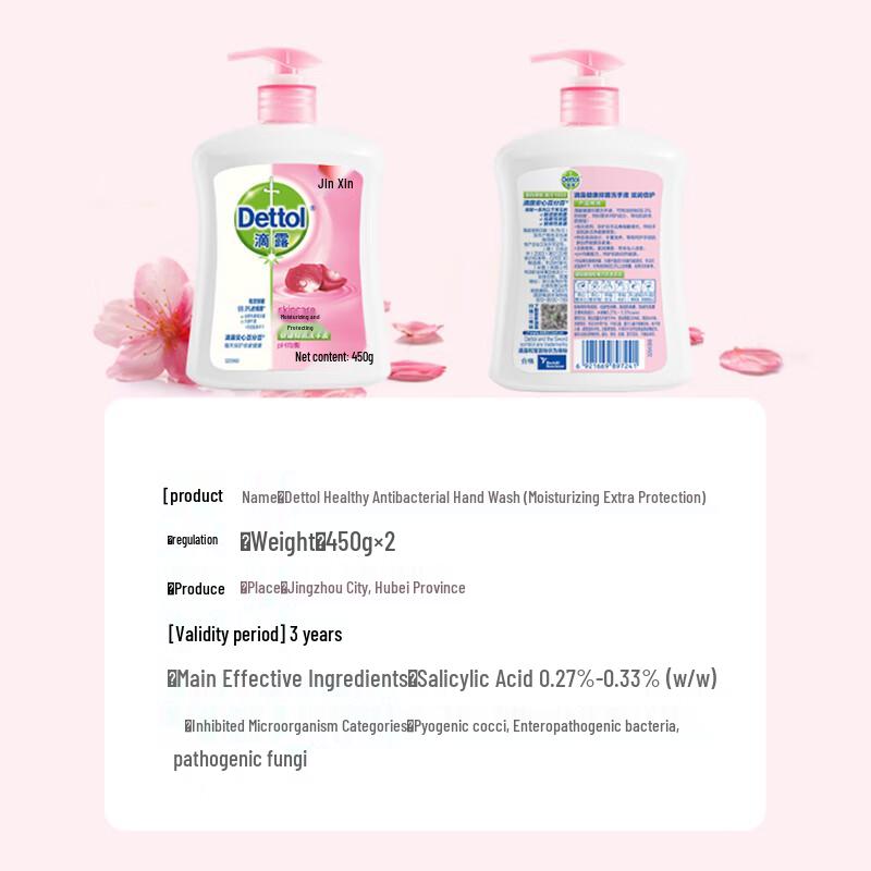 Dettol Moisturizing Antibacterial Liquid Hand Soap