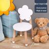 Korean Solid Wood Adjustable Peanut-Shaped Children's Table