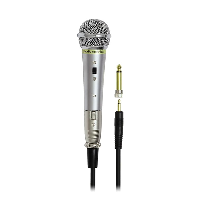 

audio technica AT-X3 dynamic vocal microphone silver