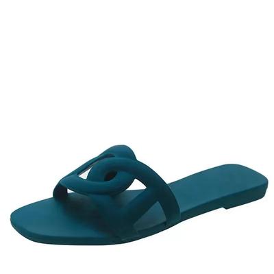 Horký prodej Letní pantofle Dámské nazouváky Sandály Nový módní design Plážové žabky Ploché boty Boty pro ženy Pantofle