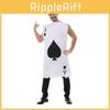 Halloween Spaß Overall Pik Karo Herz Karo Poker Karten Kostüm Für Bühnenauftritte Mit Polyester Mischung Für Erwachsene