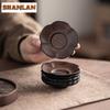 North American Walnut Coasters Vintage Cup Mat For Coffee Cups Saucer Heat Insulation Placemats Cup Holder Chinese Tea Set Gift