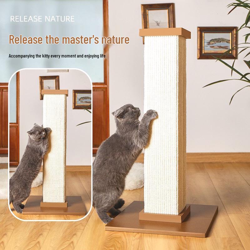Large Sisal Cat Scratching Post & Tree with Claw Sharpening Toy