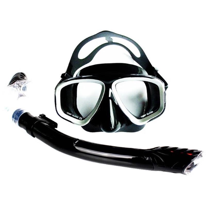SBART Adult Diving Mask and Snorkel Set