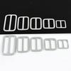 Meetee 10-30Pcs 15-38mm Metal Ring Buckle Backpack Straps Slider Clasp Webbing Adjuster Aluminum Alloy Loop Hooks Accessories