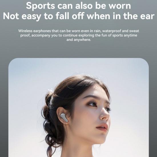 A98 High-definition Stereo Bluetooth Earphones TWS physical noise rectiondu Wireless headphones LED power display  touch control IP5X Waterproof