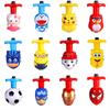 Multi-color  Spinning  Gyro  Toy Cartoon Electric Music Flashing Light Gyro For Kids