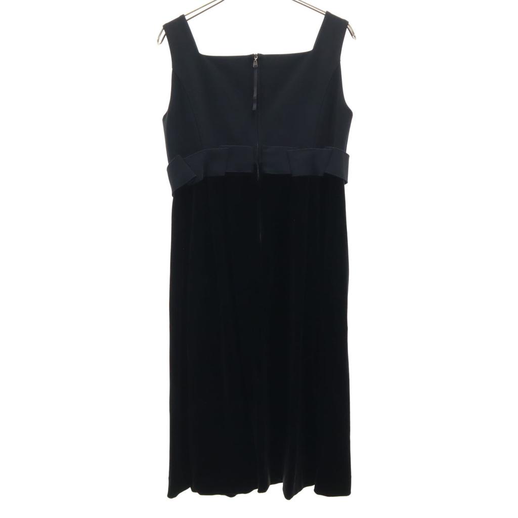 FOXEY NEW YORK made in Japan No sleeve one piece 38 black Women Used