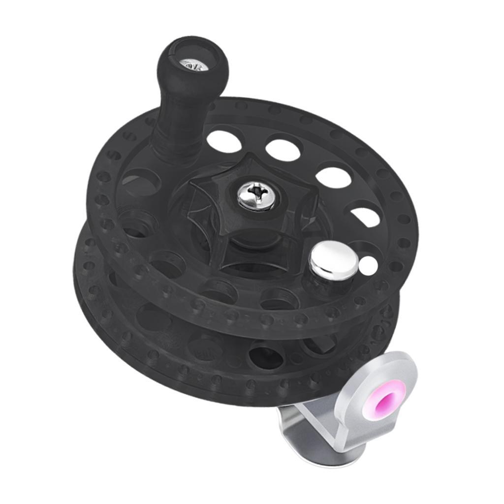Reel Fishing Diameter 6cm Accessories Sturdy Easily Install for Saltwater Pp Structure Left