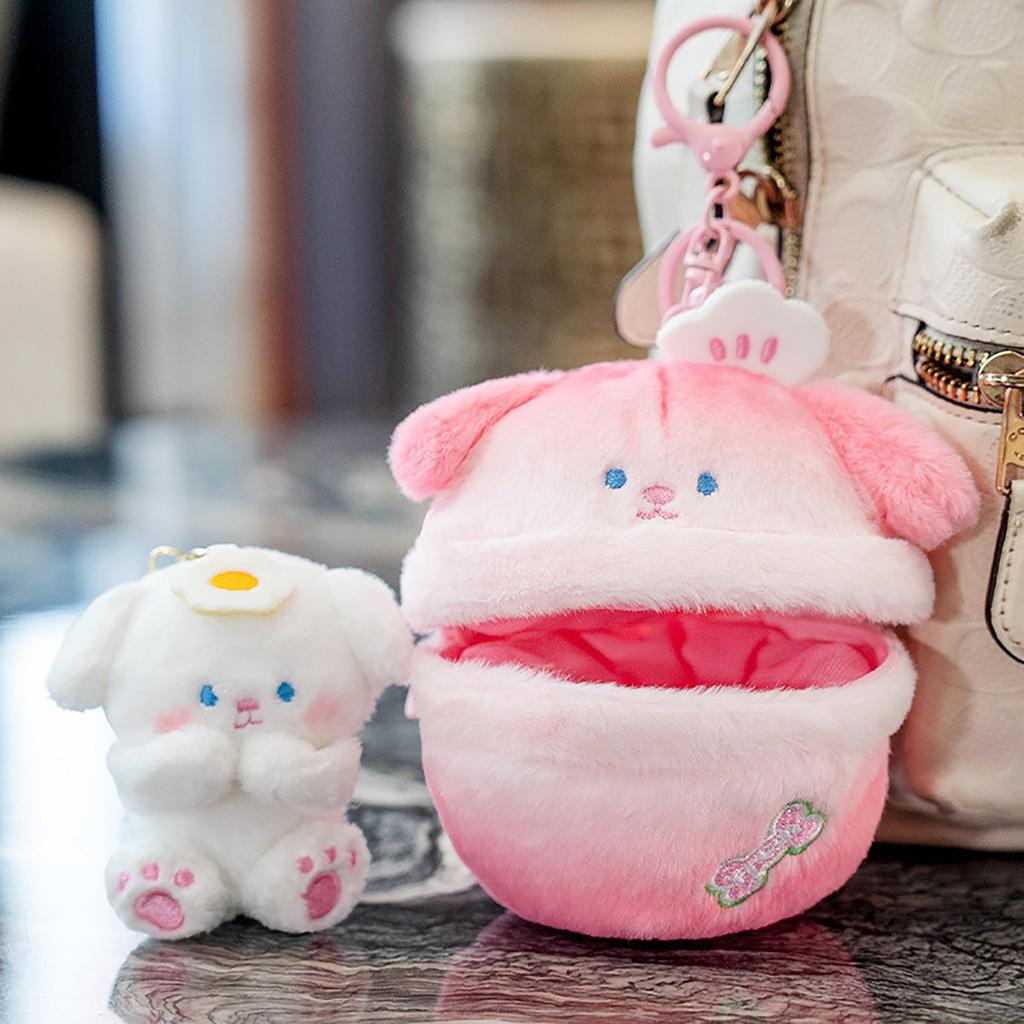 Bear Pendant Bag Pendant Plush Doll Doll Pendant Couple Keychain Creative Gift