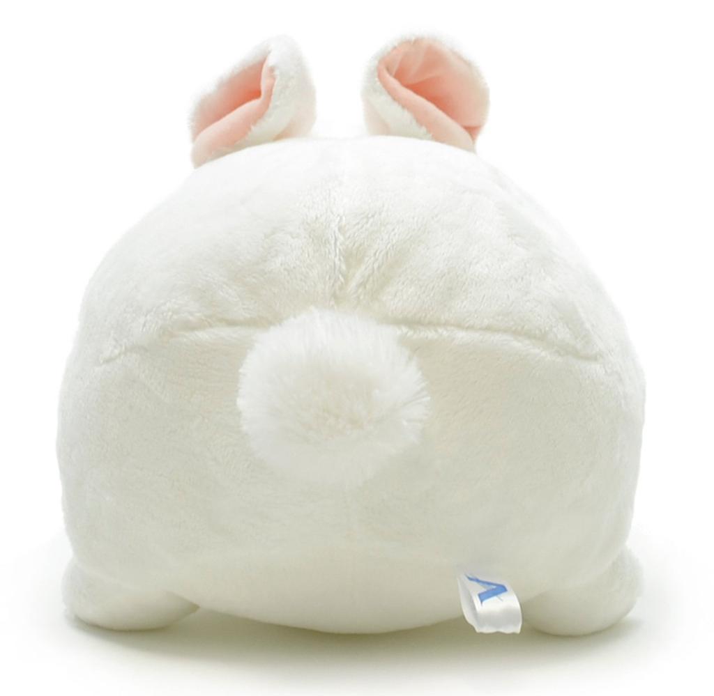 AQUA Farm Plush Toy, Squishy Rabbit, Large, White, 00160070
