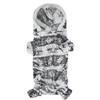 Winter Dog Clothes 5 Sizes Dog  Soft Comfortable 4 Feet Warm Grey Plush Winter Cat for Small Medium Large Dog Autumn