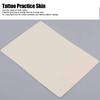 Blank Tattoo Practice Skin 10pcs Rubber Tattoo Pattern Design Practice Skin for Beginner Tattoo Accessory