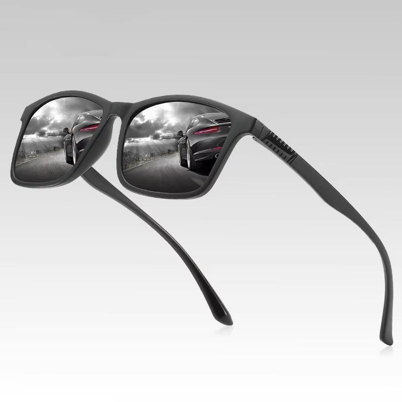 Модные легкие солнцезащитные очки TR90 для мужчин — фото 6