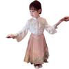 Ming Dynasty Hanfu Skirt Set for Girls - Spring 2026, Tang Suit Chinese Style