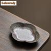 Clear Water Old Rock Mud Ruyi Coasters Elegant Stand for Mugs for Coffee Cups Saucer Heat Insulation Placemats Cup Holder Cafes
