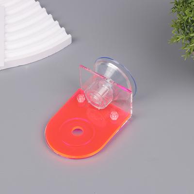 1 Stück Aquarium Korallenhalter Fluoreszierender Korallen Ableger Clip mit Saugnapf Marine Acryl Korallen Ableger Halter Aquarium Zubehör