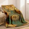 Compass Soft Blanket Warm And Lightweight - Suitable for Sofa Office And Travel - Versatile All-Season Gift Blanket