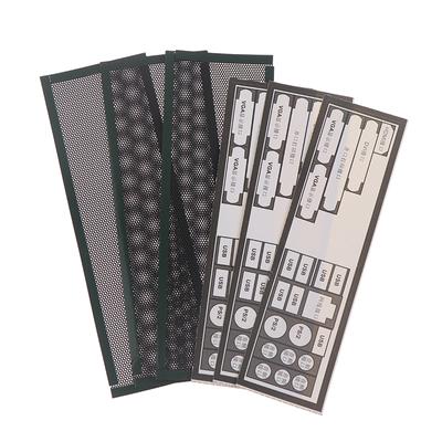 3Pcs PVC Staub Filter Universal DIY Schild Zurück Platte Für Computer Chassis I/O