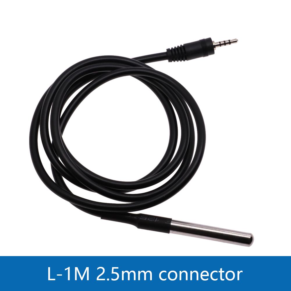 1M/2M/3M DS18B20 Stainless Steel Package Waterproof 1 Meter Temperature Probe Temperature Sensor 18b20 For Arduino Diy Kit
