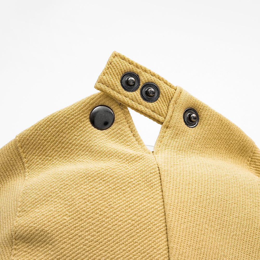 Ensfarget Cap Herre Solhatt Forward Cap Beret Kvinner Britisk Newsboy Cap