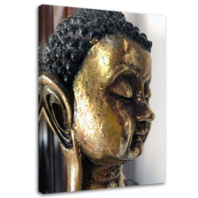 הדפס קנבס Golden Buddha Zen Spa
