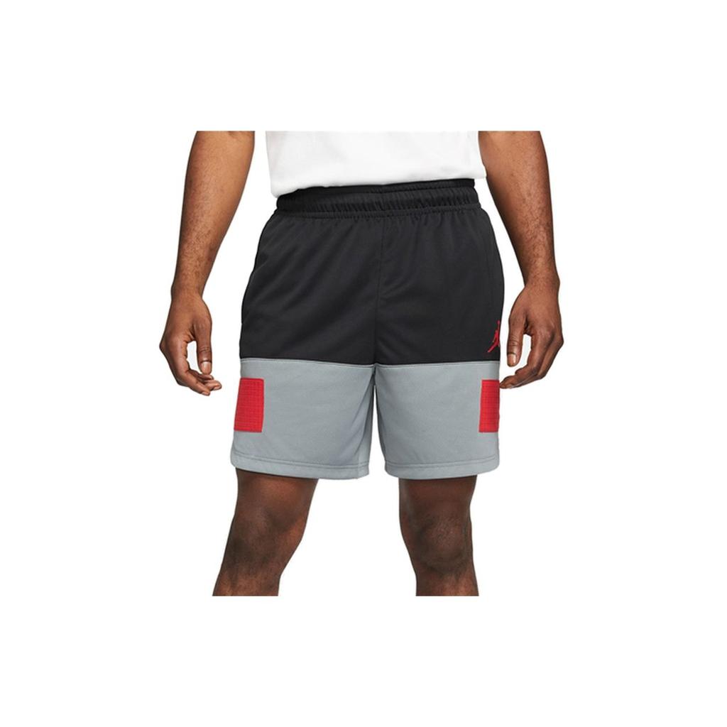 Jordan Contrast Quick-Dry Breathable Basketball Shorts Men Bottoms Black CZ4767-010