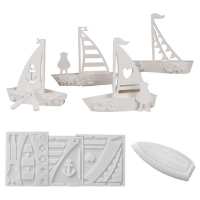 Multipurpose Vessel Silicone Mould for Resin Cement Plaster Casting Decorative Candle Cups Craft Projects
