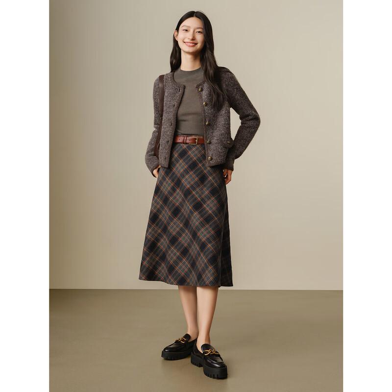 JOOZE ANACO Women's Seamless 100% Wool Machine Washable Base Layer Knit Top