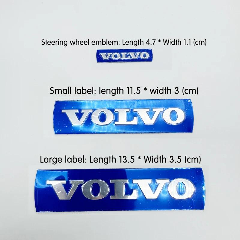 Pour VOLVO XC60 S60 XC70 XC90 S40 V40 V60 Voiture Panneau Avant Calandre de Pare-chocs Avant Panneau Étiquette Calandre Emblèmes Bleu Logo Autocollants Voiture