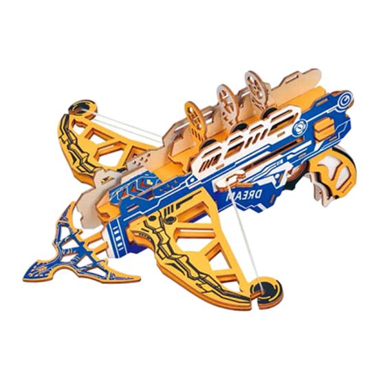 3D Robot Puzzle Model DIY Wooden Puzzle Assembly Toy Mechanical Robot Airplane Dog Building STEM