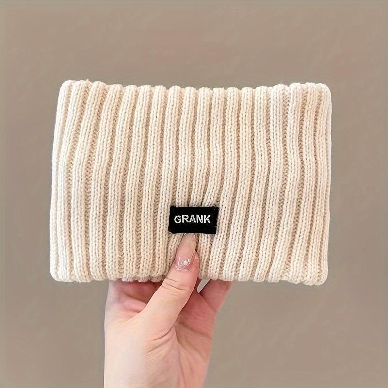 

Accessories Winter Knitted Headbands Women Thickened Warm Anti-Cold Elastic Hair Wrap Soft Ear Warmer Comfortable Yoga Broadside Headwrap