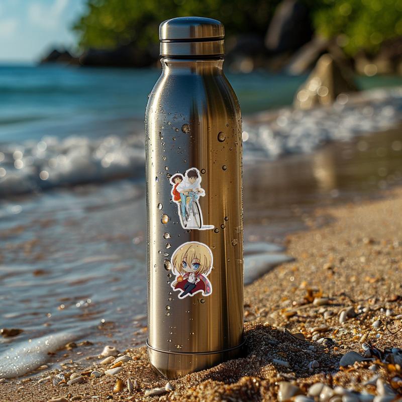 

50Pcs/Set Cartoon Bright Ghibli Hayao Miyazaki Stickers Totoro Decals For Phone Laptop Suitcase Notebook Waterproof Stickers
