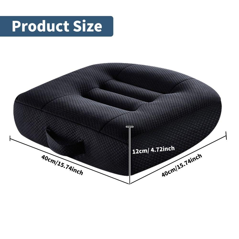 Heightening Height Car Seat Booster Mesh Design Anti-slip Car Seat Cushion Thickened Seat Pad For Broaden Driving Vision