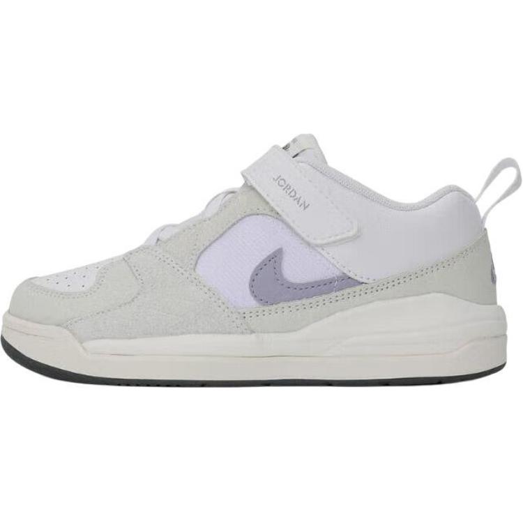 

Jordan Stadium 90 Abrasion Resistant Low top Children s Basketball Shoes Gray White Kids DX4398-105 33.5