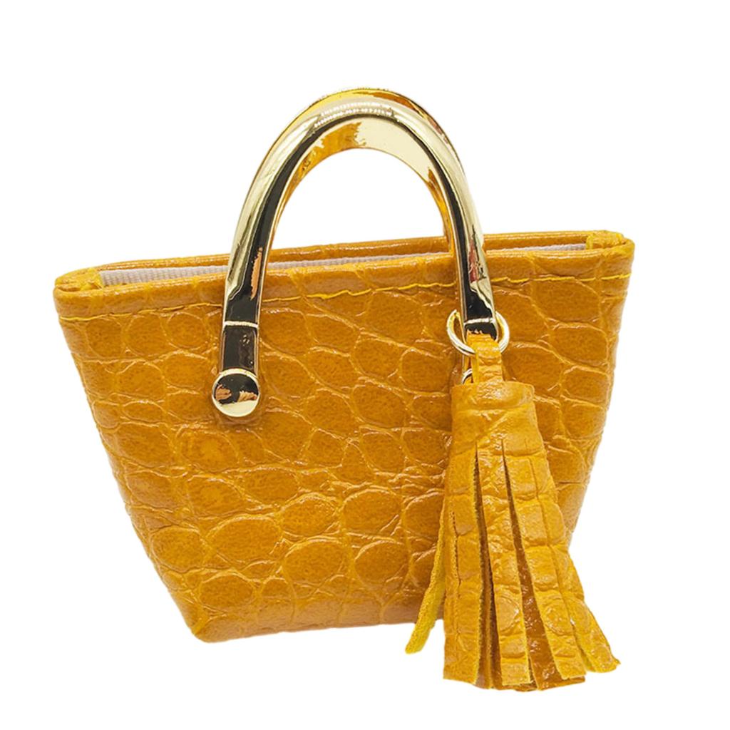 1/6 Actionfiguren Handtasche BJD Puppe PU Leder Dekoration für Mini Puppe Schultasche Puppenhaus Spielzeug Zubehör