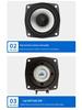 66mm Bluetooth stropní ventilátor reproduktor ve tvaru jablka s vysoce výkonnými basy a čistým zvukem